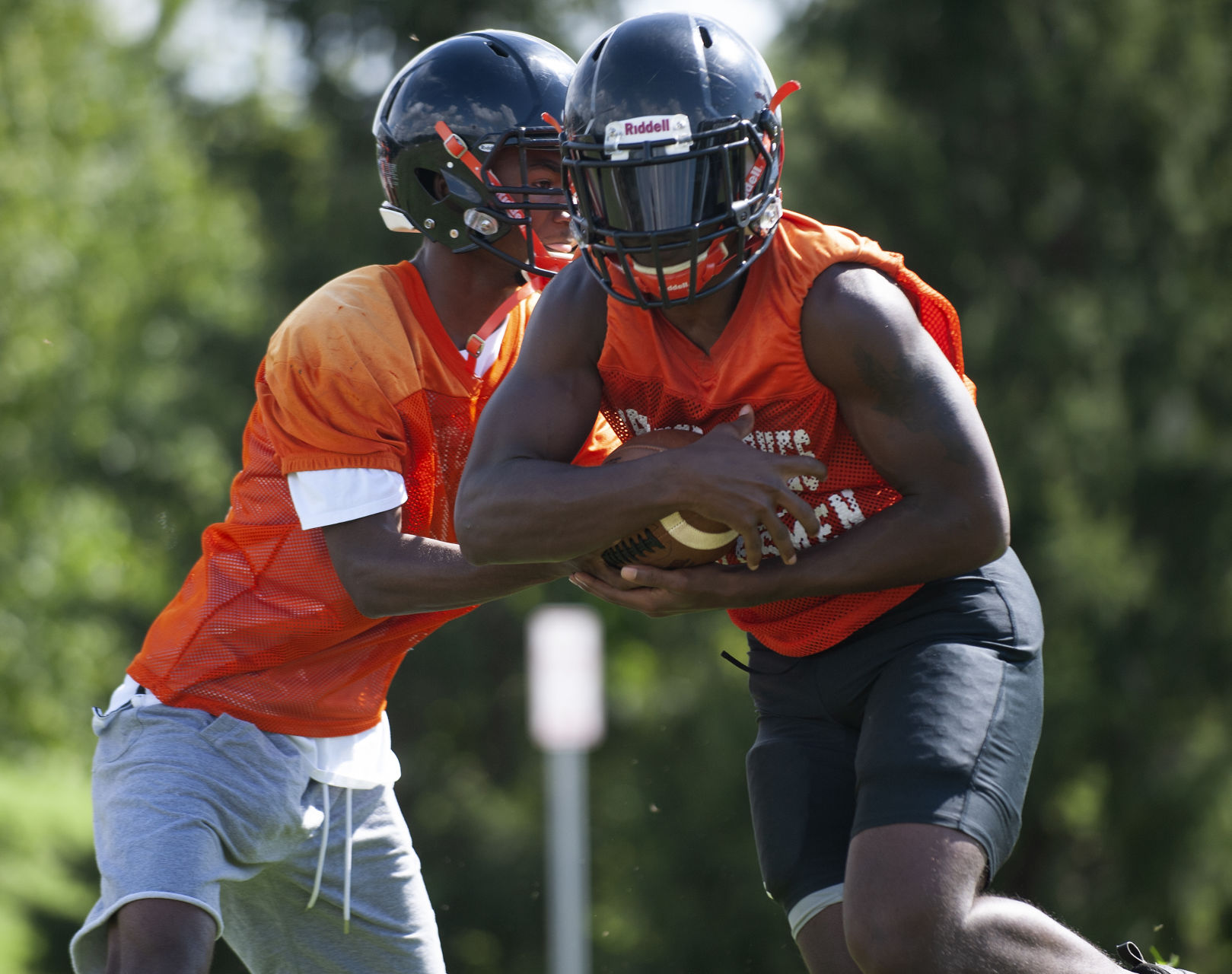 Webster Groves football practice